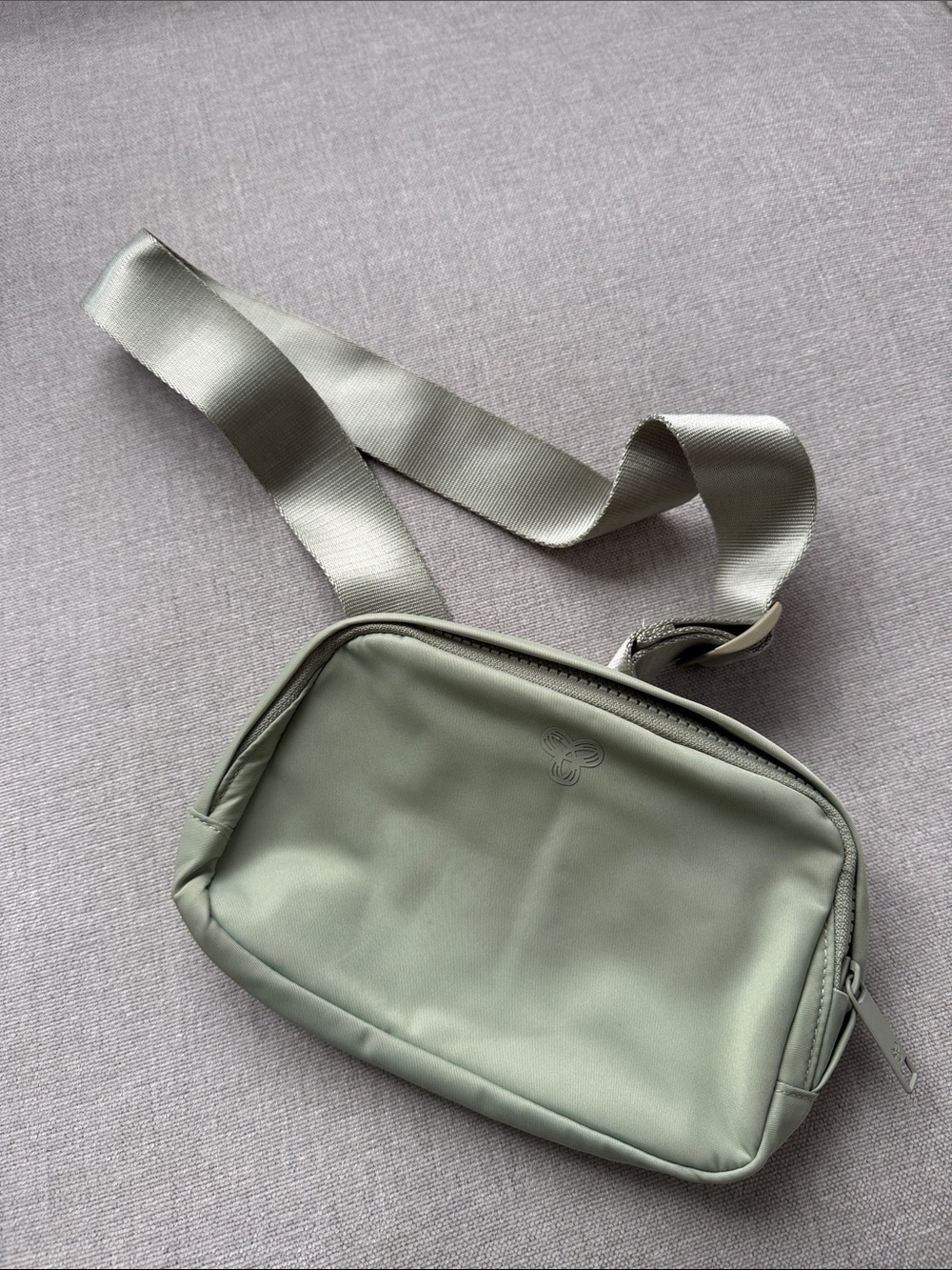TNA Sage Green Belt Bag
